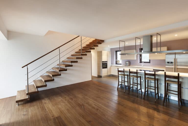 Modern fully equipped furnished apartment kitchen