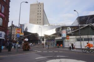Interior of Birmingham New Street train station